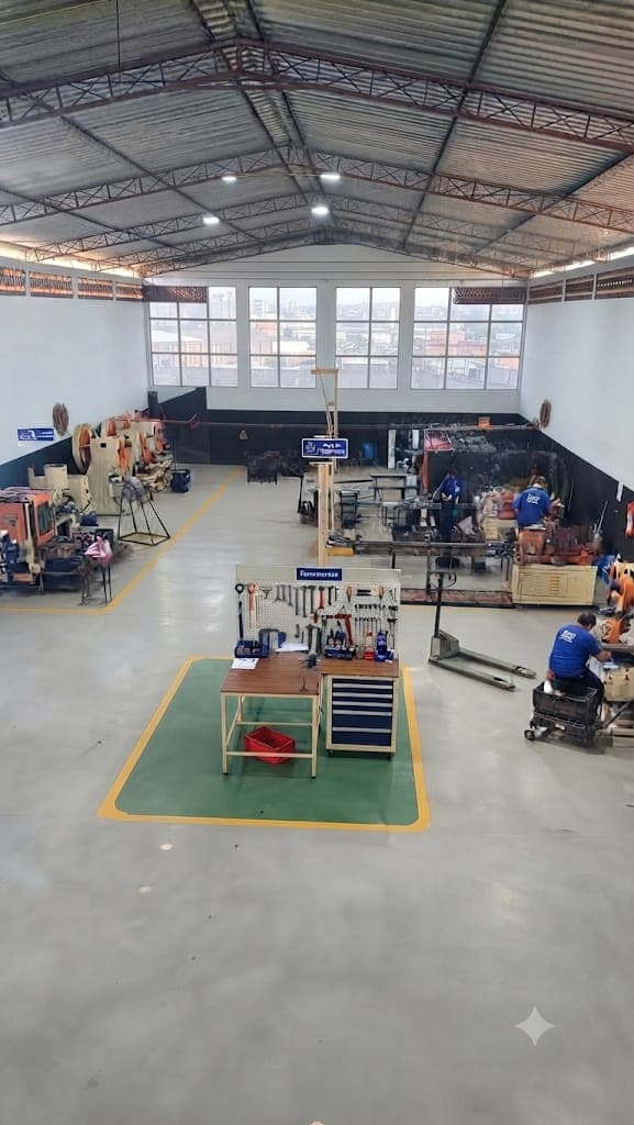 Visão geral atualizada da área de produção da SAT Belfort
